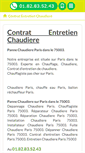 Mobile Screenshot of contratentretienchaudiere.com